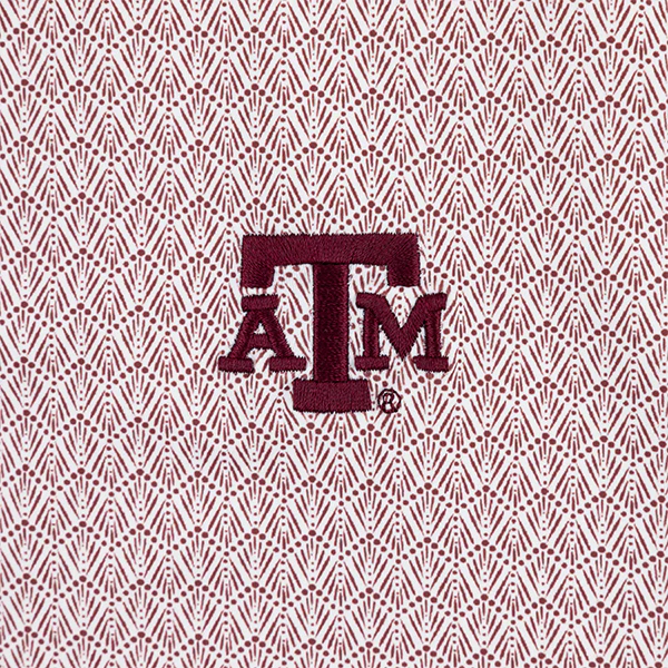Texas A&M Collegiate Outfitters Men's Fan Motif Polo - Maroon - Image 4