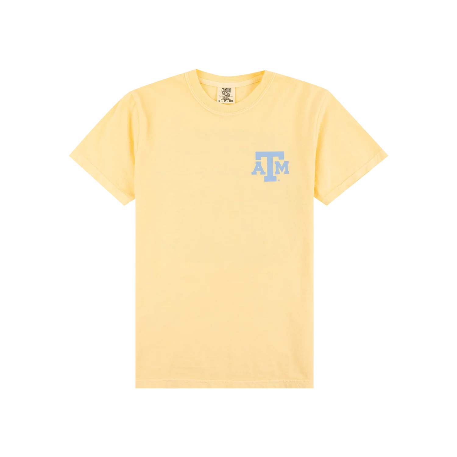 Texas A&M Comfort Colors Sweet Home Aggieland T-Shirt - Yellow - Image 2