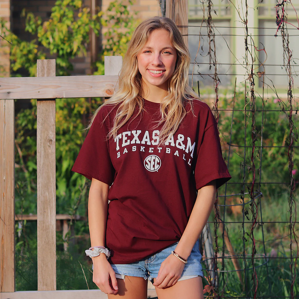 Texas A&M Champion Basketball SEC T-Shirt - Image 2
