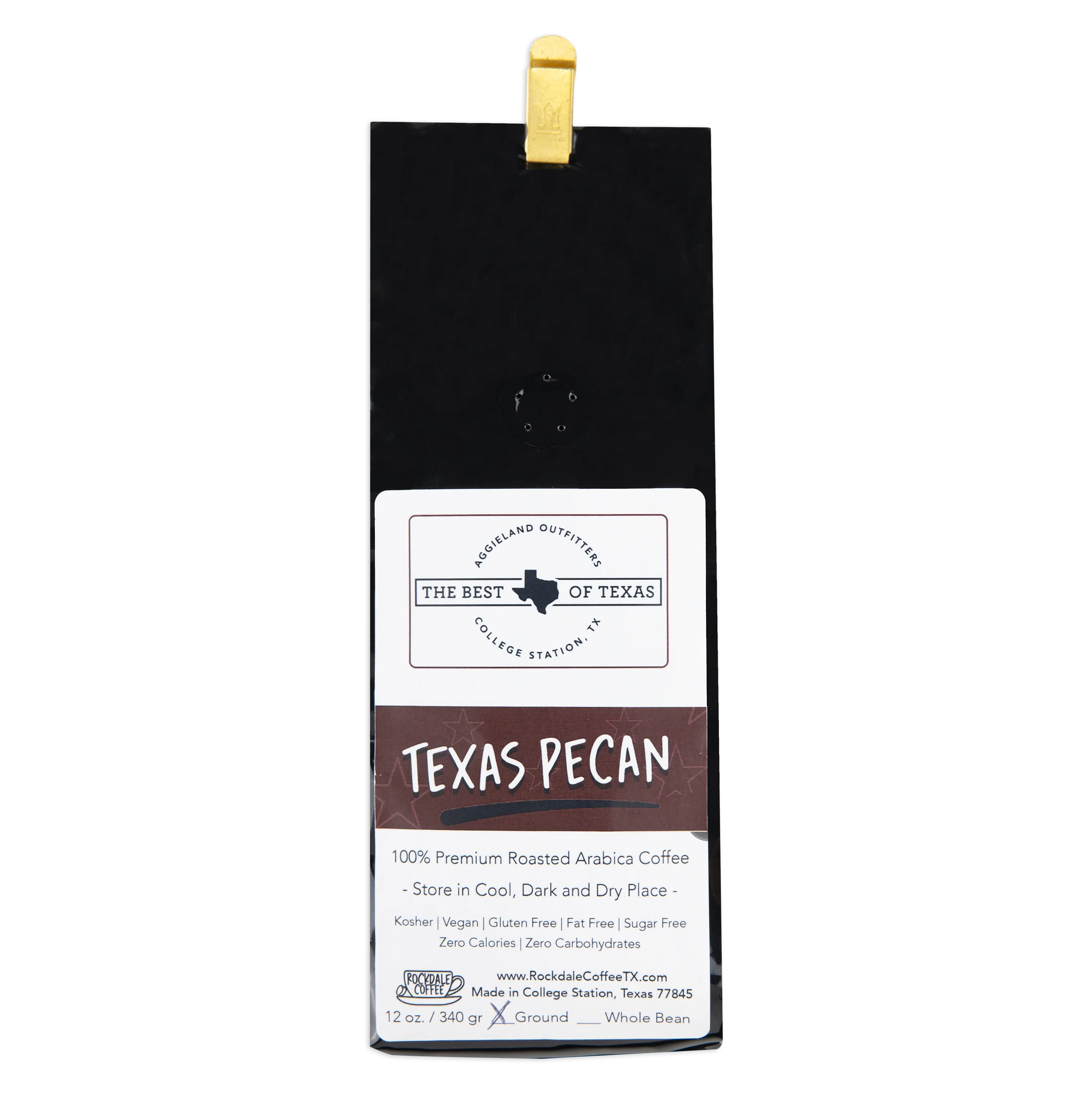 Rockdale Texas Pecan Coffee