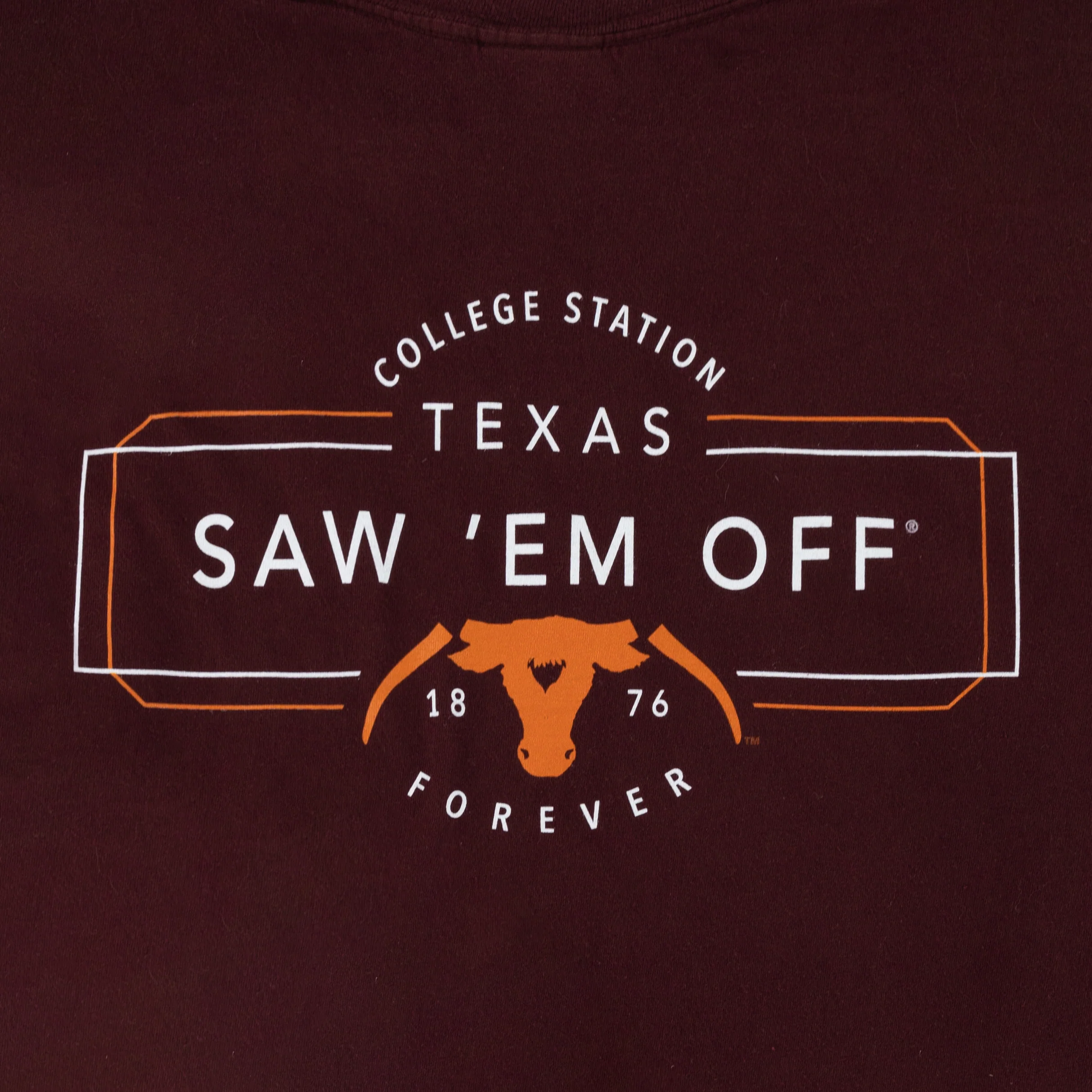 Texas Saw 'Em Off Forever T-Shirt - Image 2