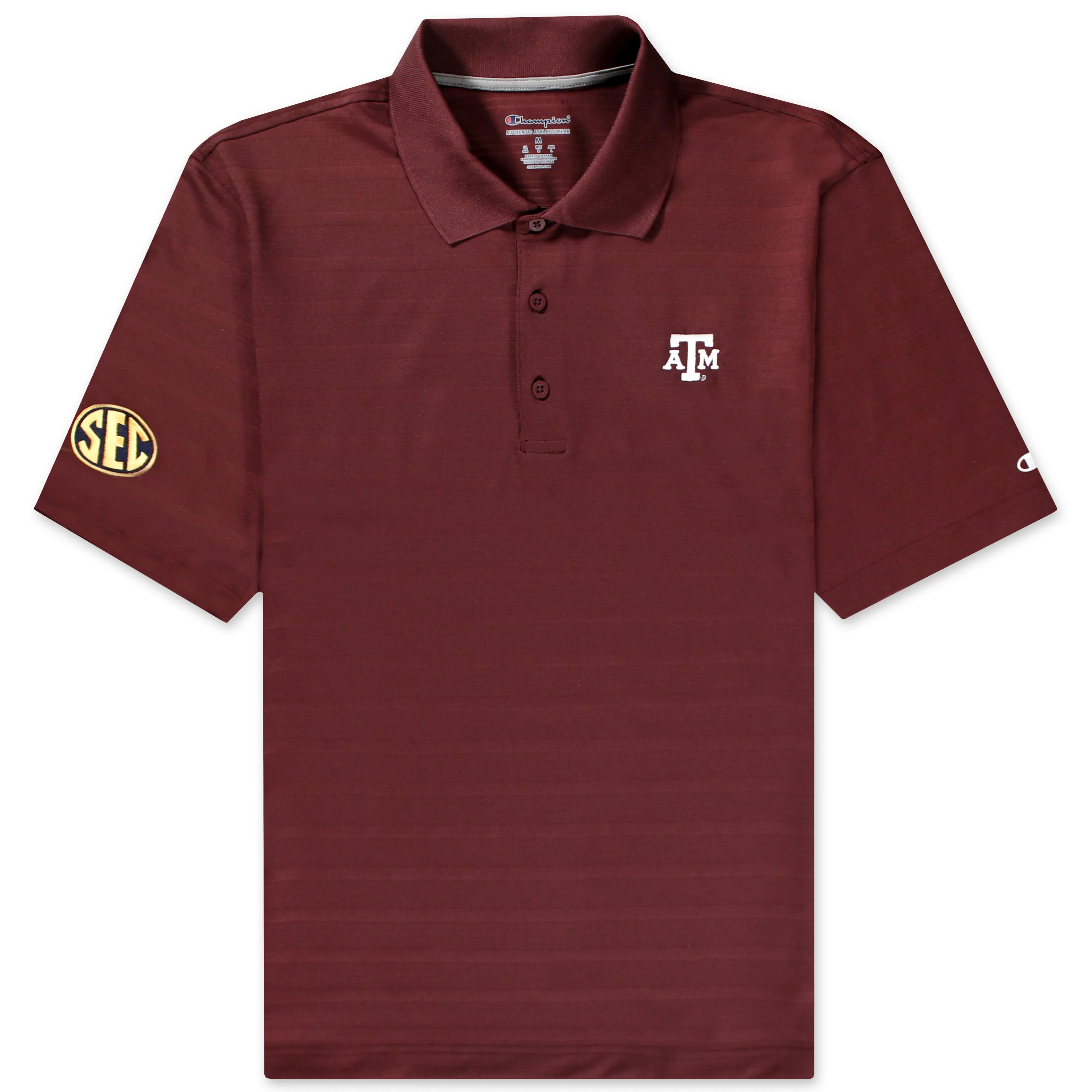 Textured Solid Polo - SEC/ ATM