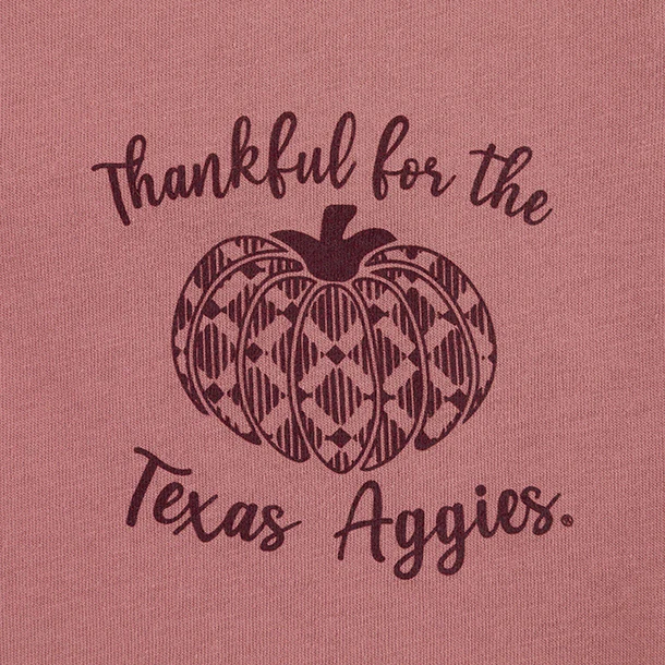Thankful For the Texas Aggies Pumpkin T-Shirt - Image 4