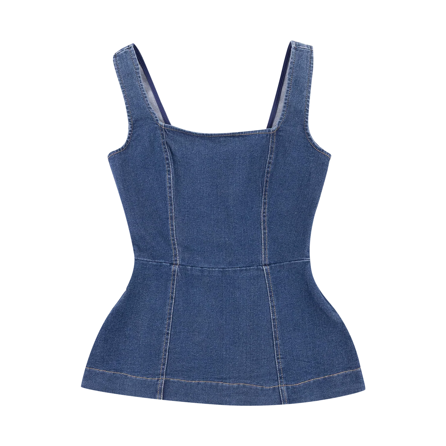 Timing Inc Women's Denim Darling Corset Top