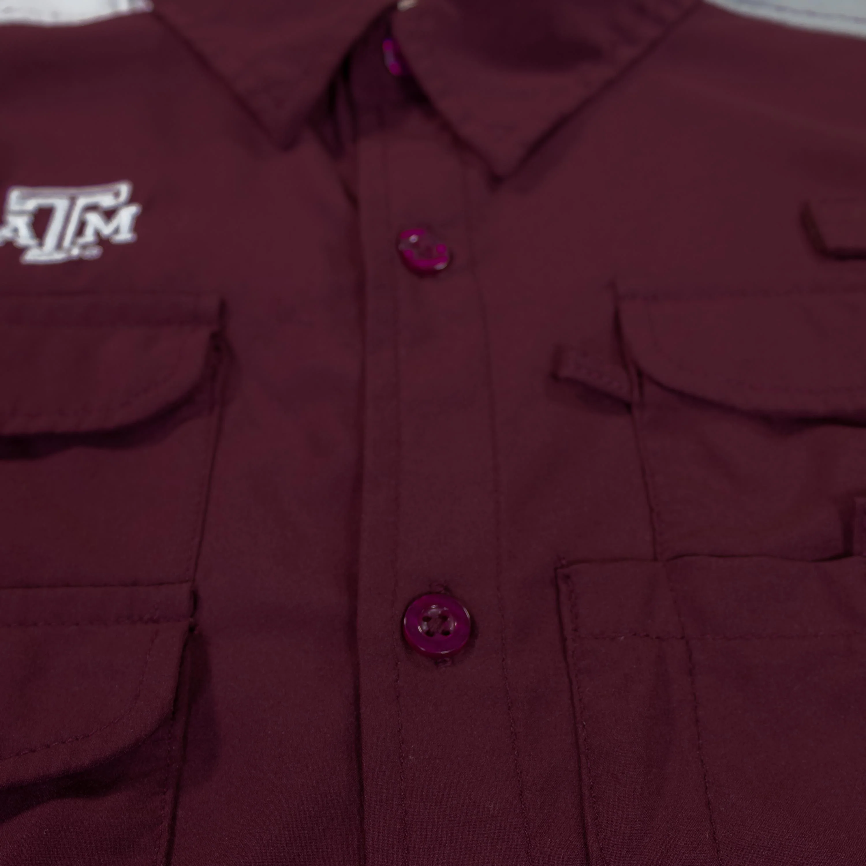 Texas A&M Toddler Performance Flag Fishing Shirt - Image 6