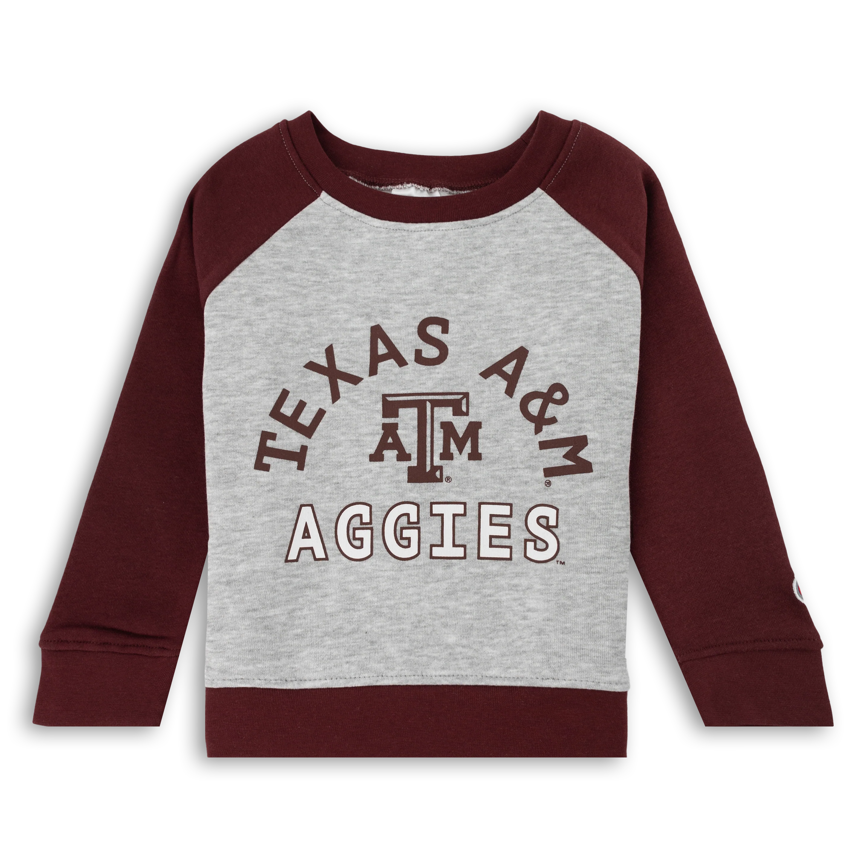 Texas A&M Aggies Toddler Raglan Sweatshirt