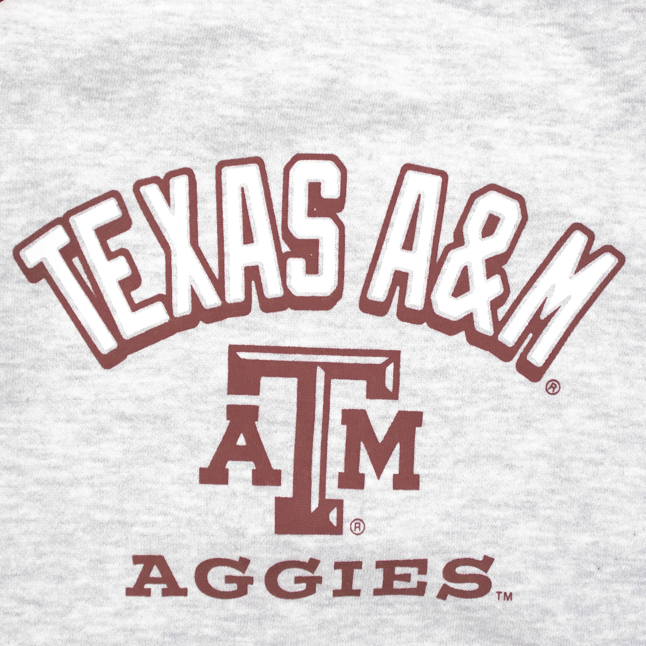 Texas A&M Aggies Toddler Maroon Raglan Sweatshirt - Image 2