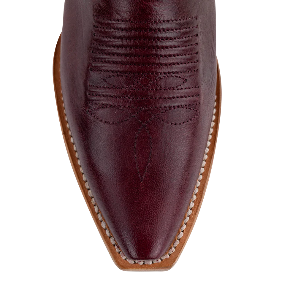 Tony Lama Women's Boot - Maroon - Image 5