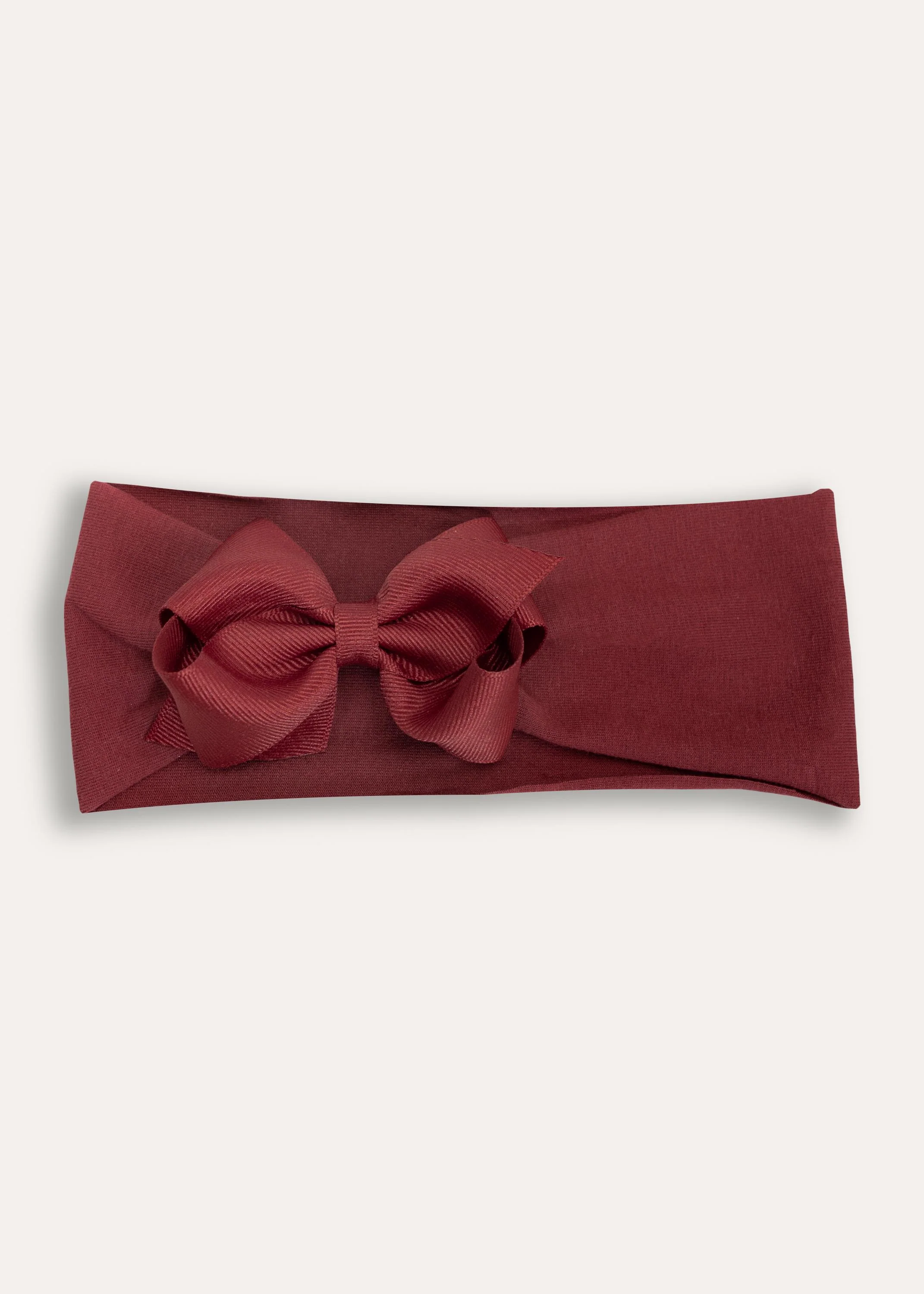 Wee Ones X-Small GG Bow - Maroon - Image 5