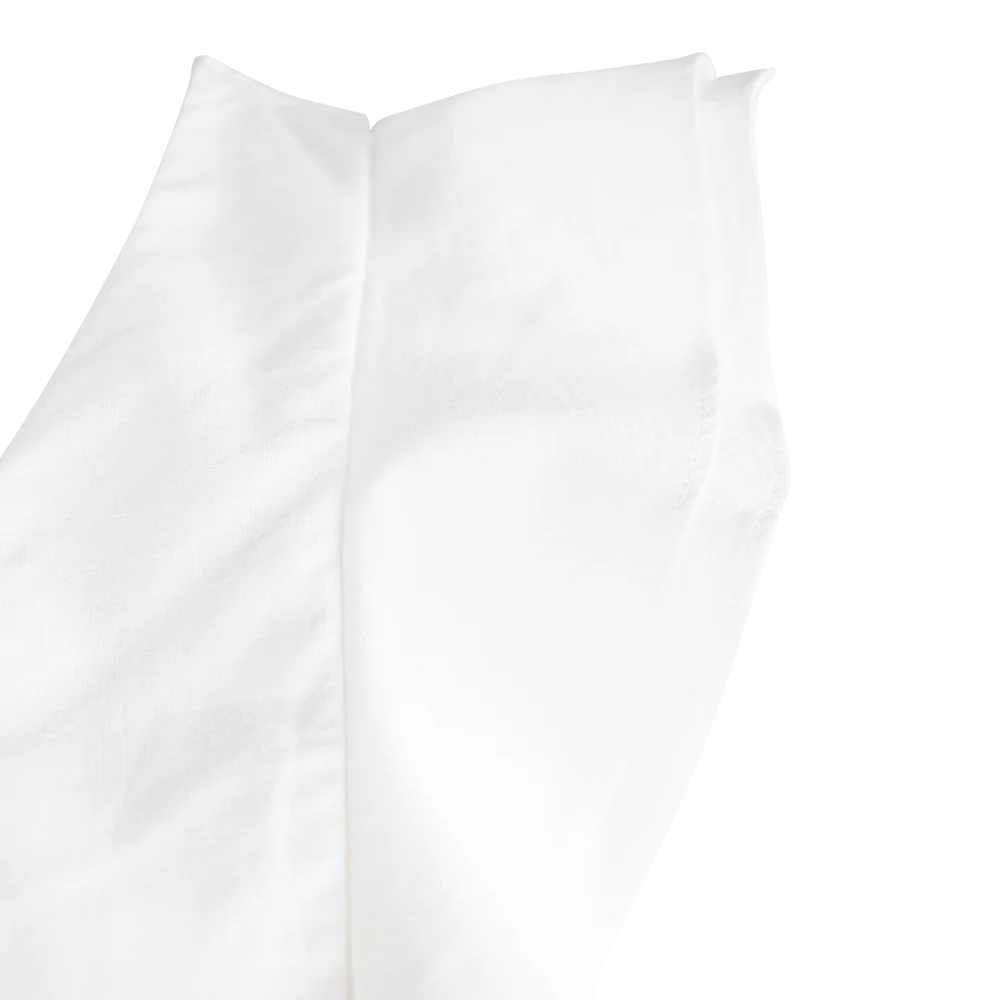 White Flutter Sleeve Woven Romper - Image 3