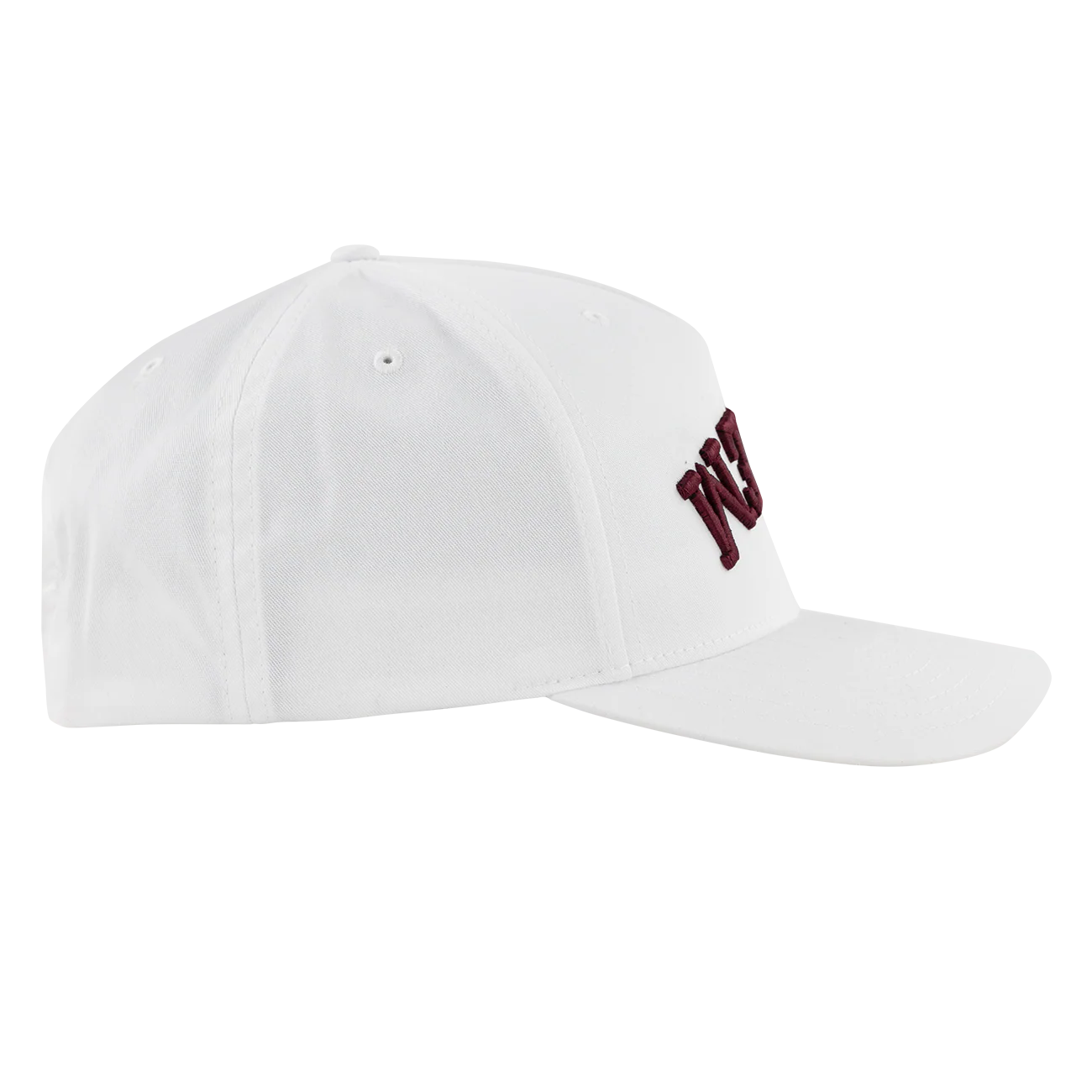 White Upside Down Diadem Cap - Image 3