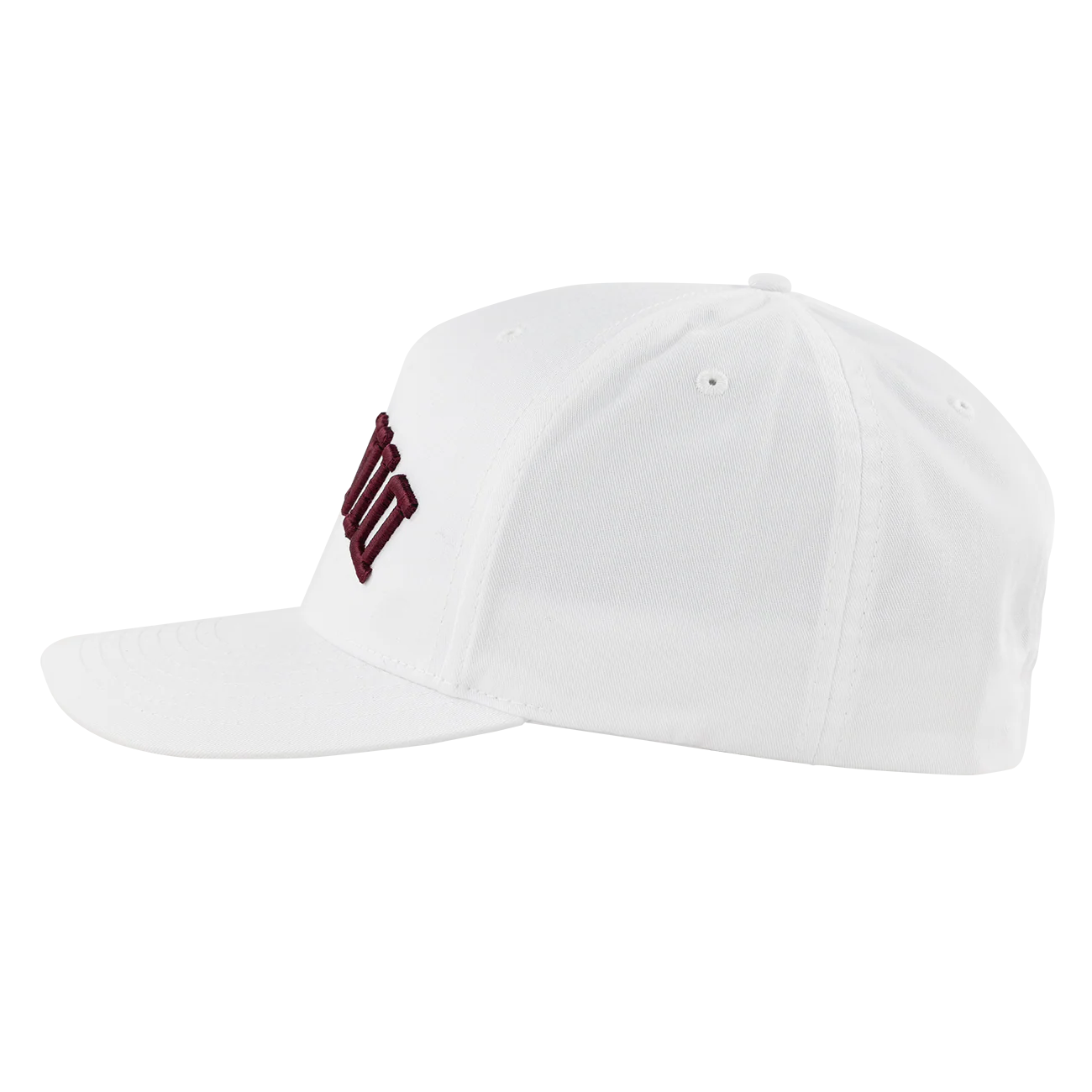 White Upside Down Diadem Cap - Image 4