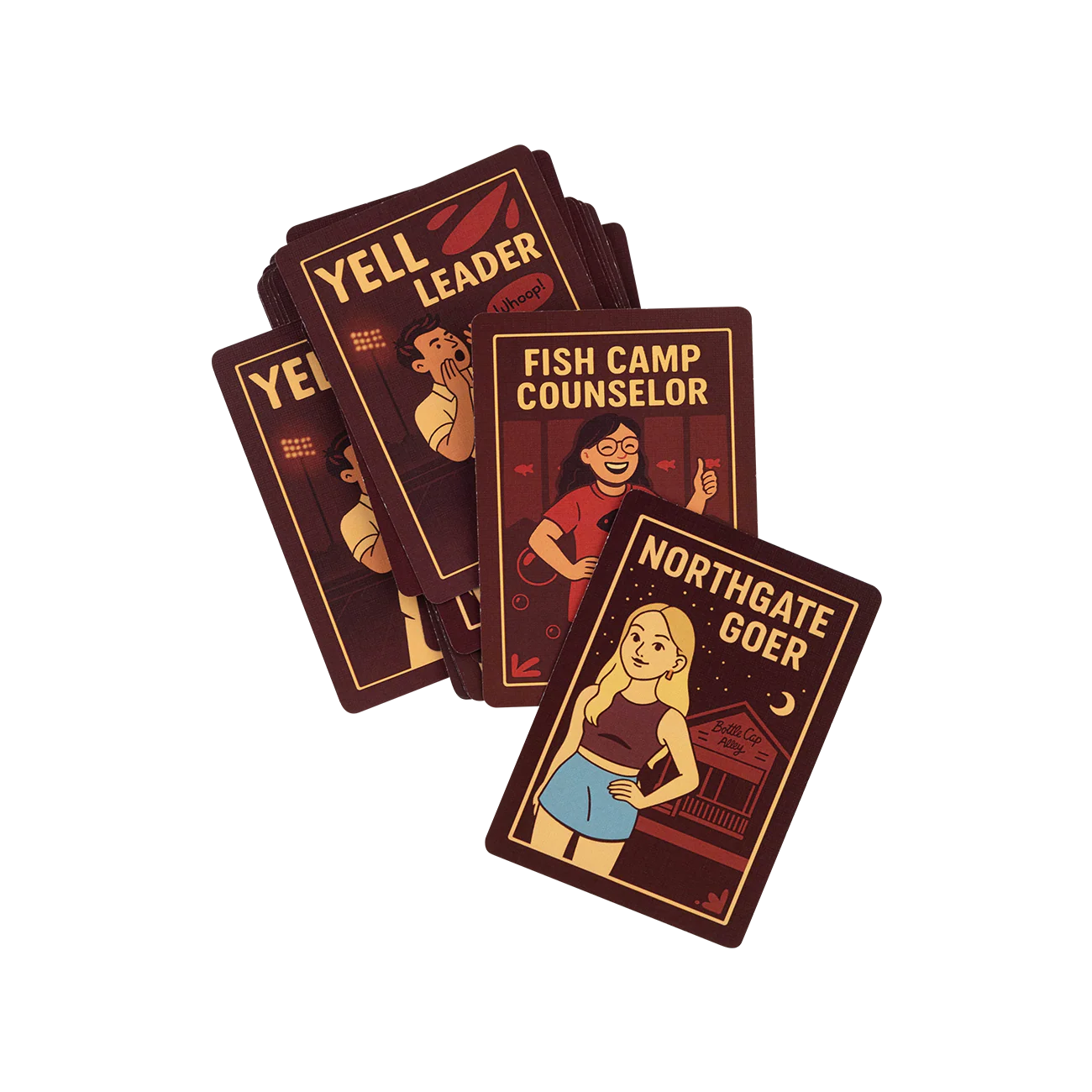 Who Let the Horns In Aggie Card Game - Image 5