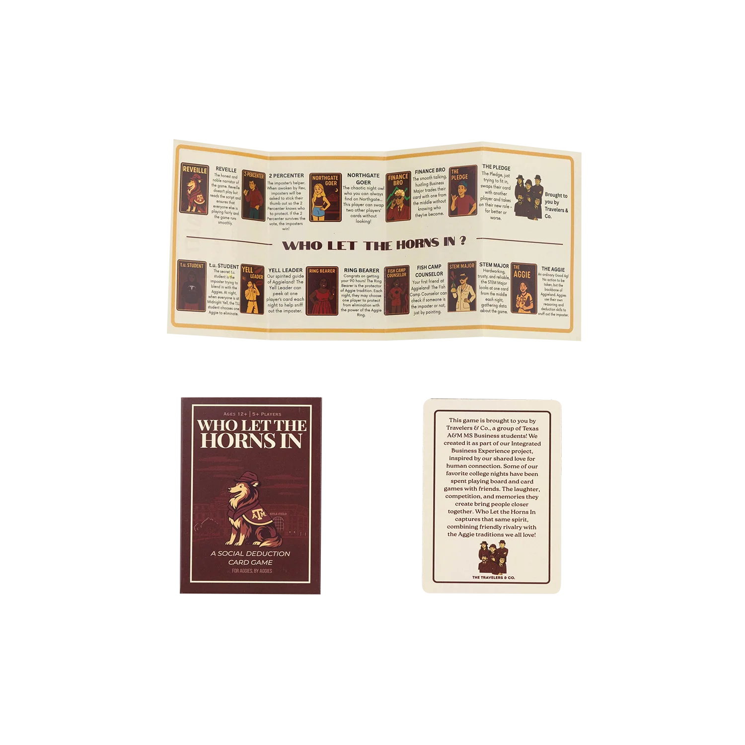 Who Let the Horns In Aggie Card Game - Image 6