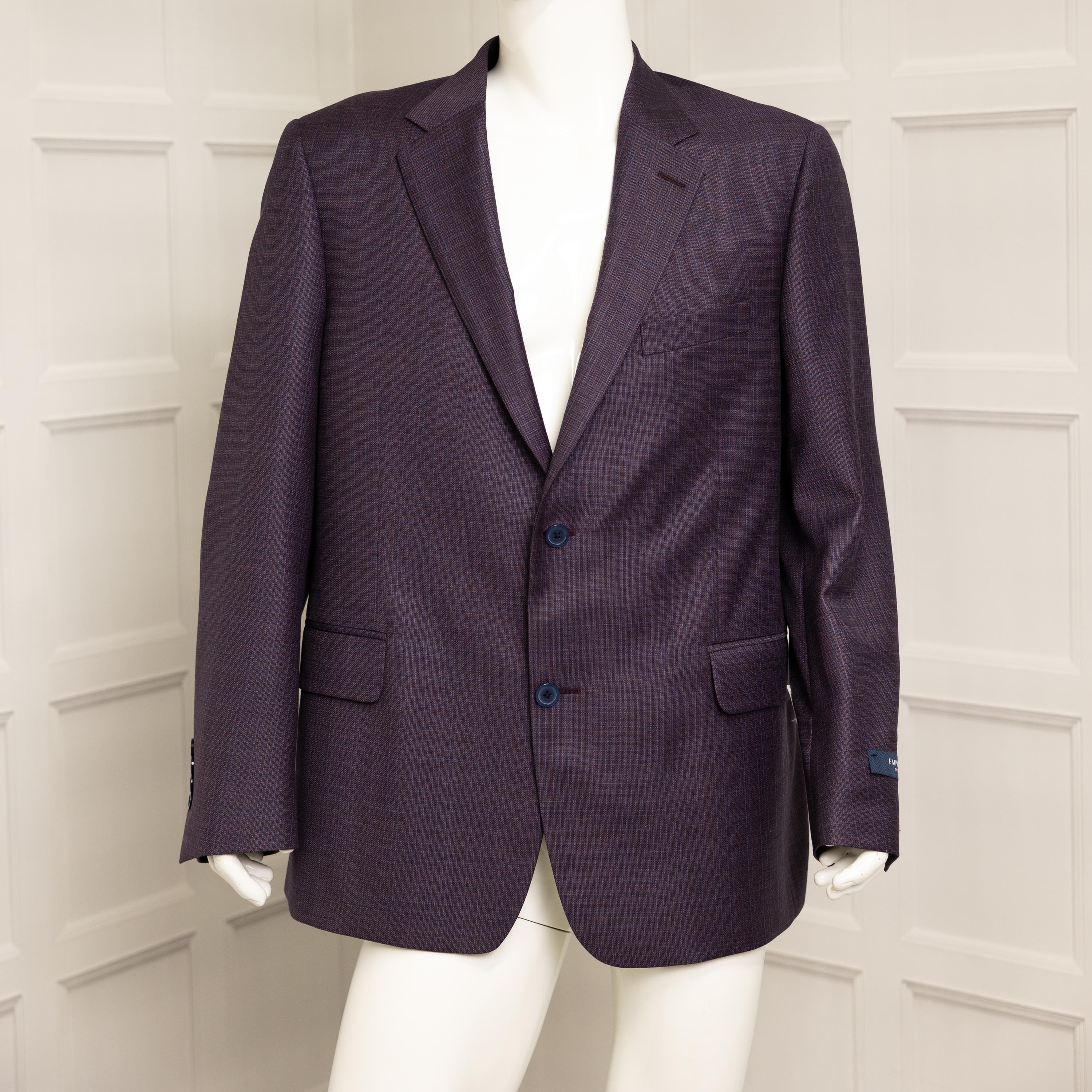 Wool Maroon Blazer - Image 2