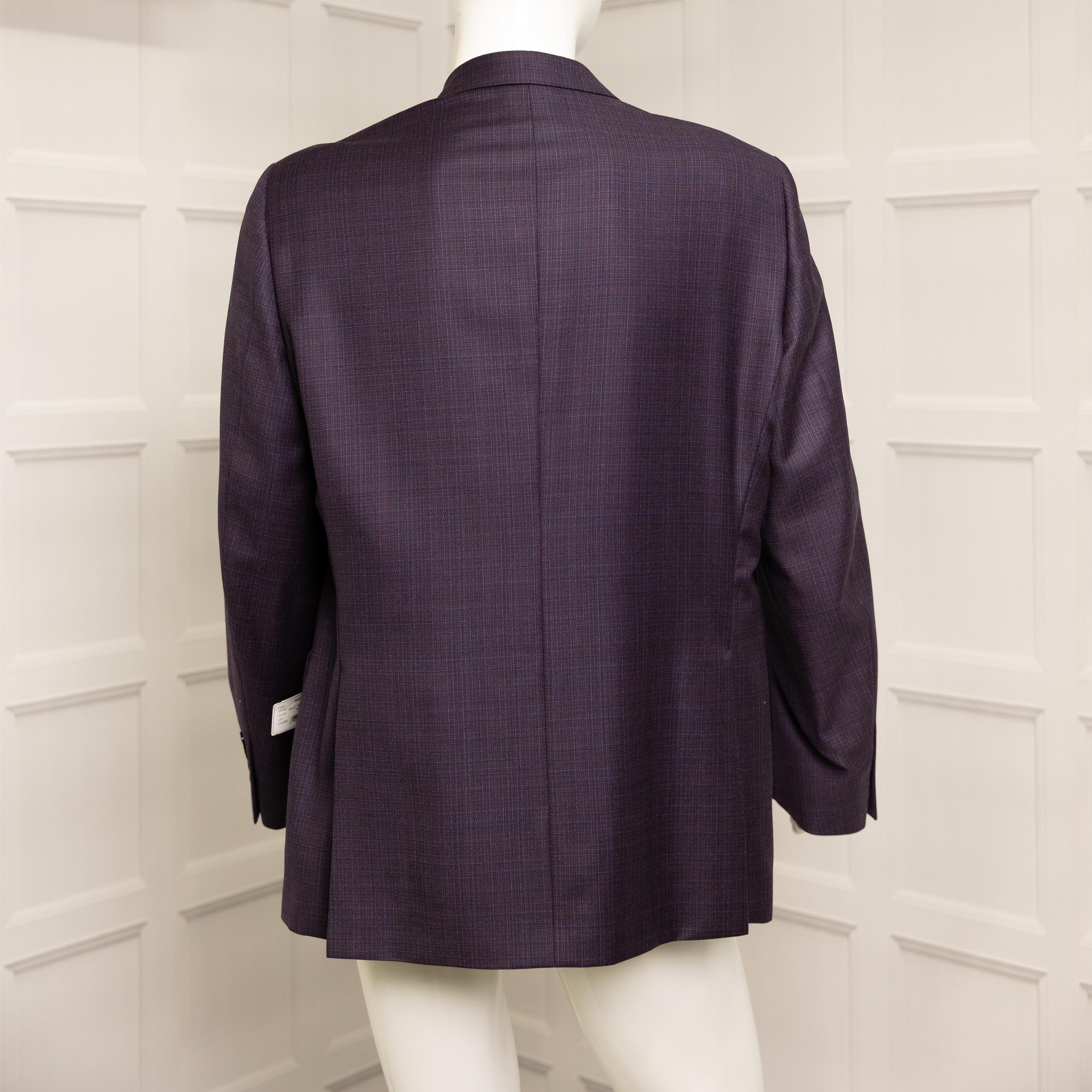 Wool Maroon Blazer - Image 5