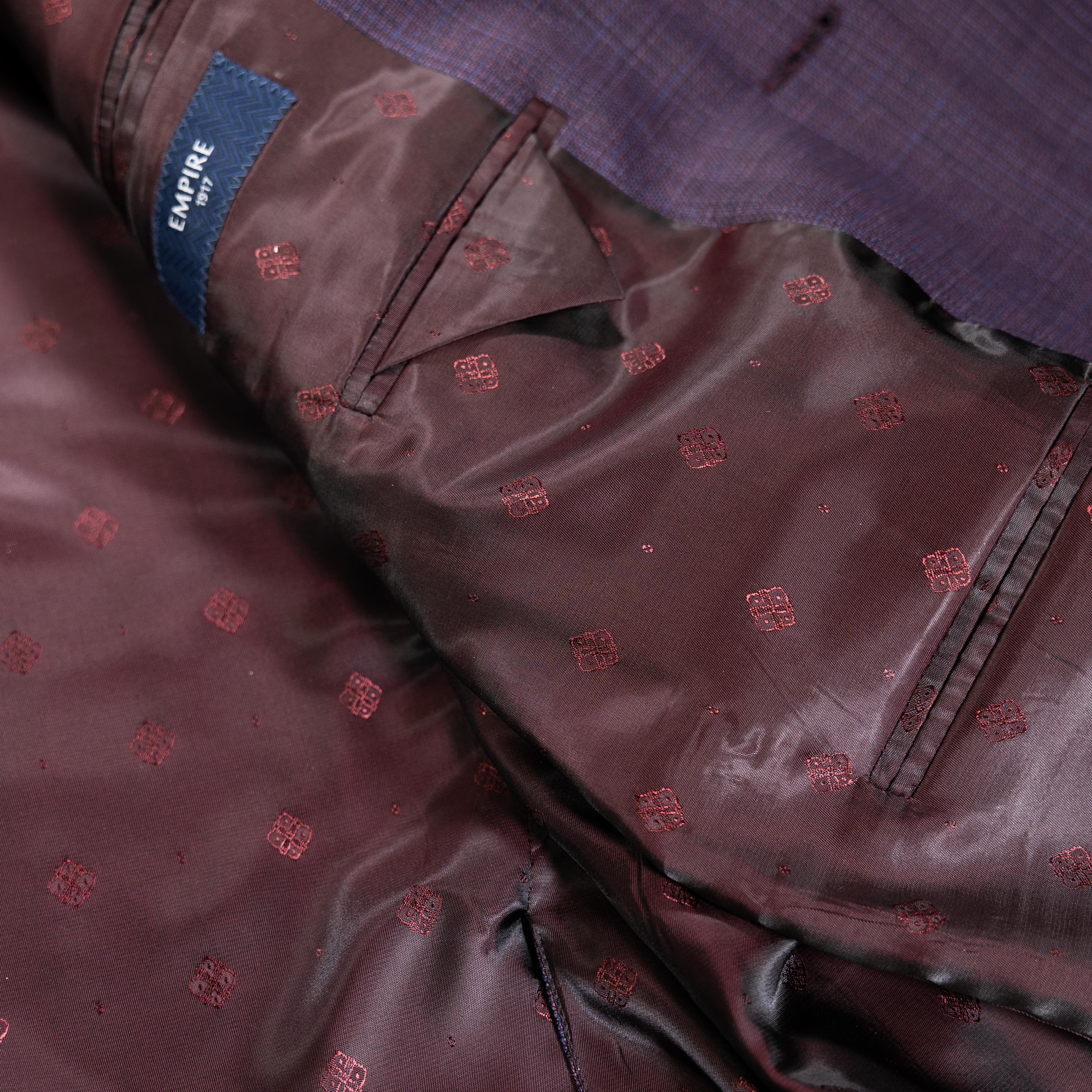 Wool Maroon Blazer - Image 6