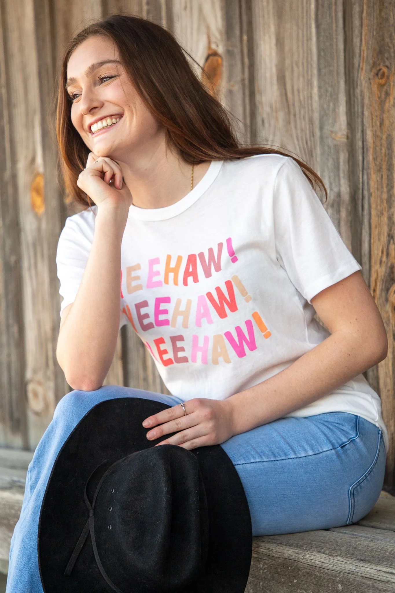 Yeehaw Multicolor Tshirt - Image 4