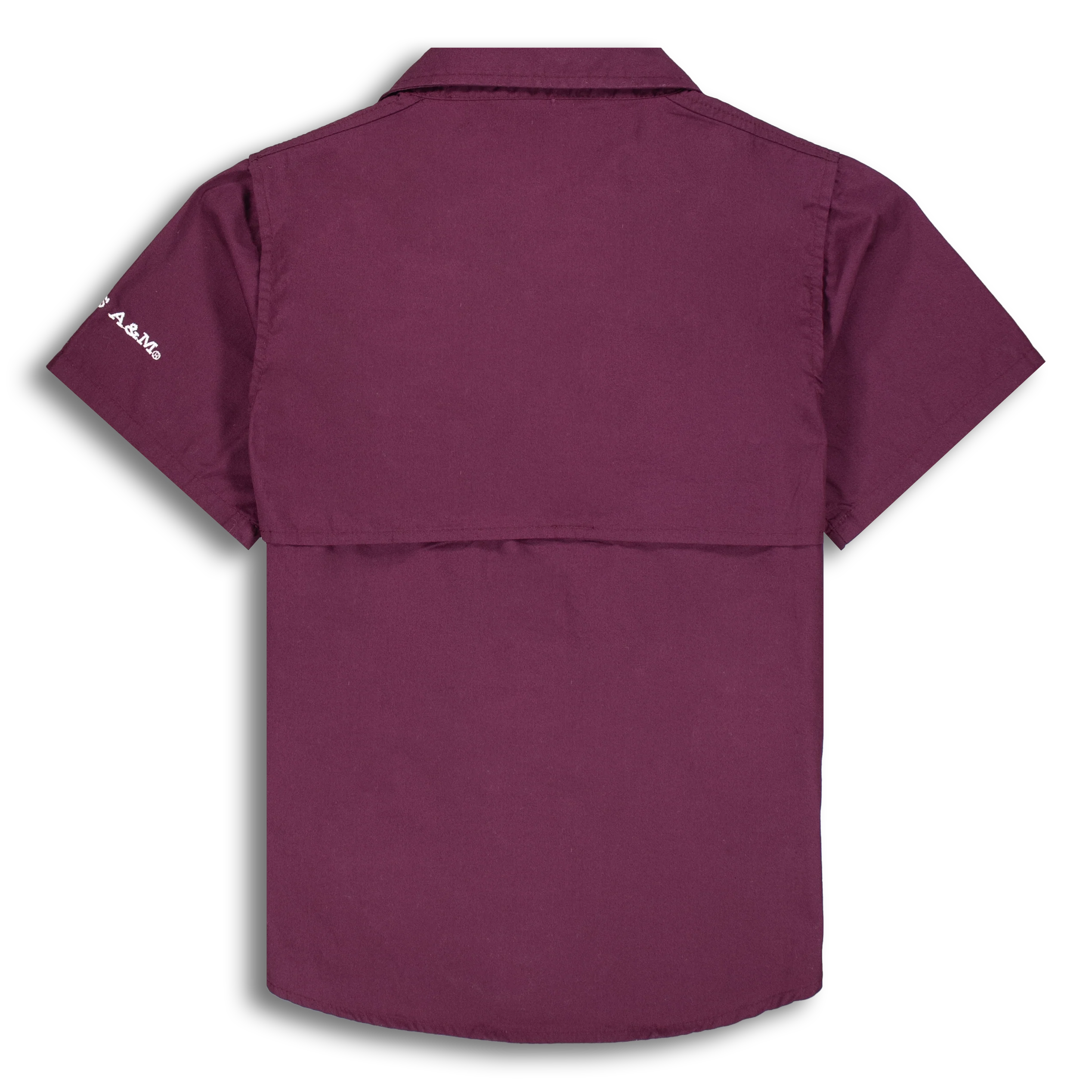 Texas A&M Maroon Youth Fishing Shirt - Image 4