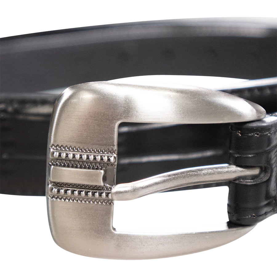 Texas A&M Zepplin Crocodile Concho Black Belt - Image 4