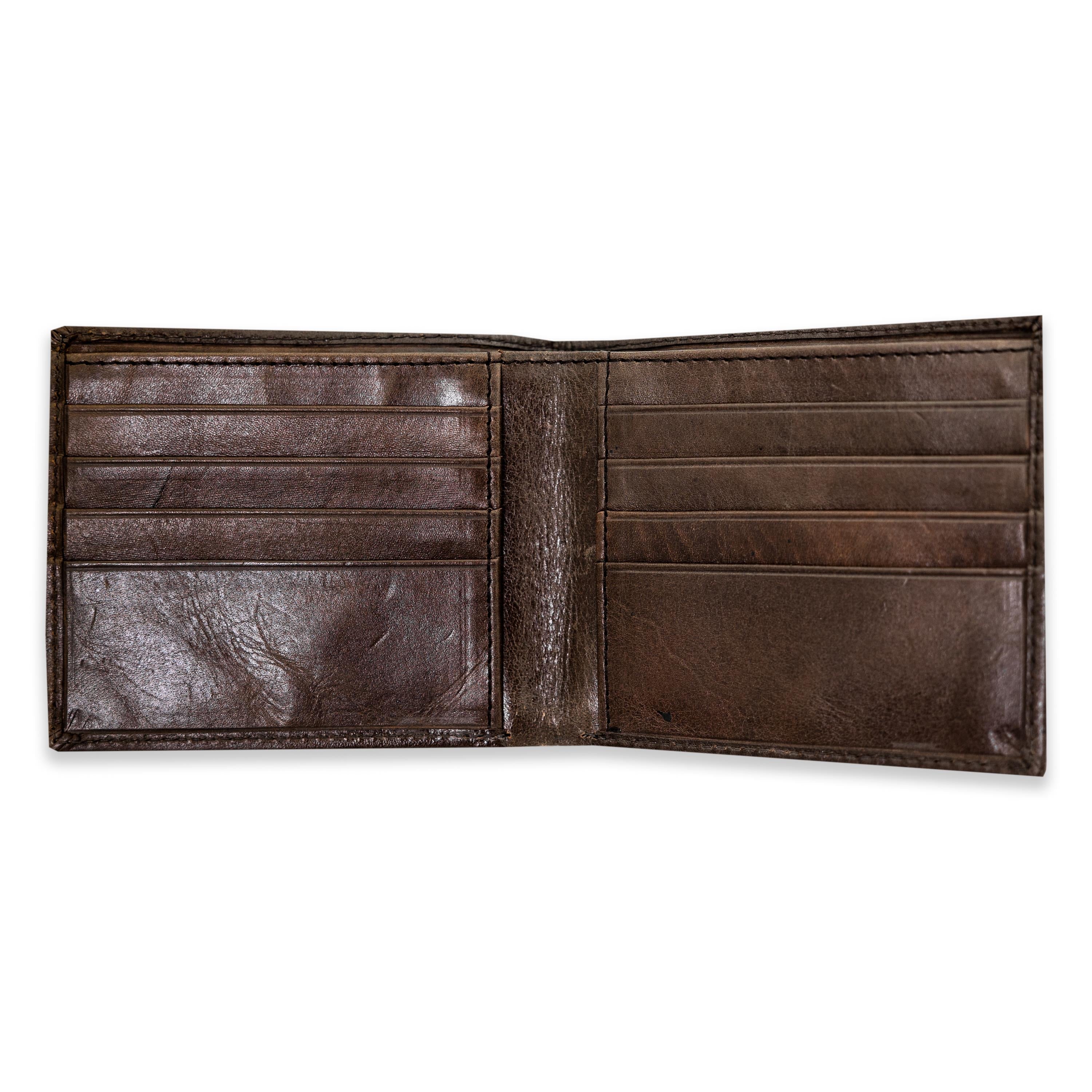 Texas A&M Zulu Leather Bifold Wallet - Image 3