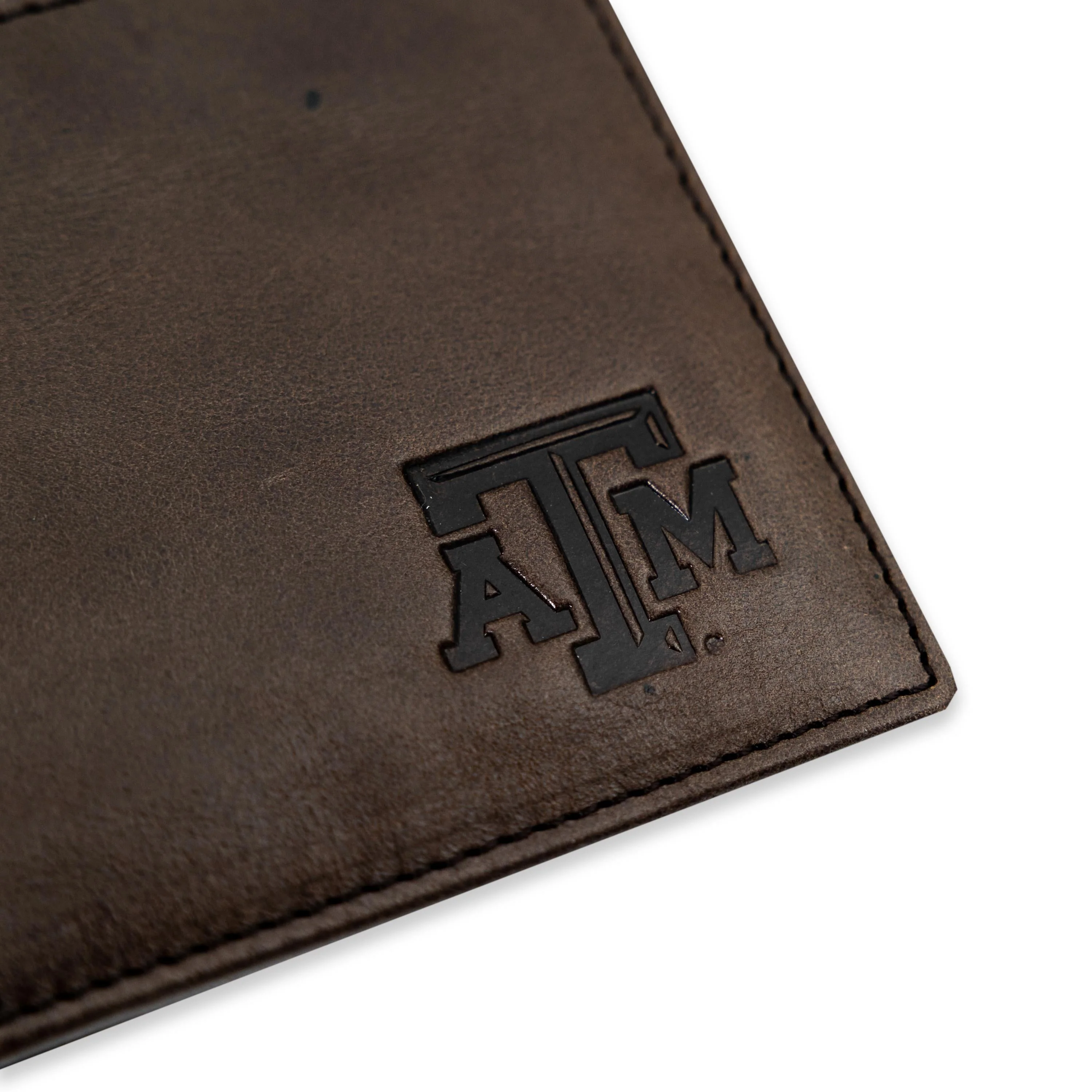 Texas A&M Zulu Leather Bifold Wallet - Image 4